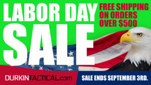 Durkin Tactical Labor Day Sale Web Banner