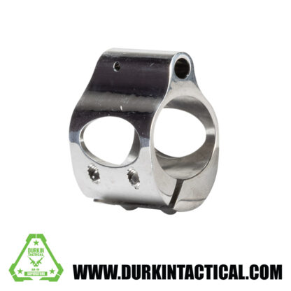 Low Profile Micro Block 0.75 Inch Stainless Steel Gas Block