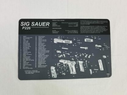 Sig Sauer P226 Pistol Build Mat