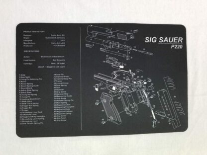 Sig Sauer P220 Pistol Build Mat