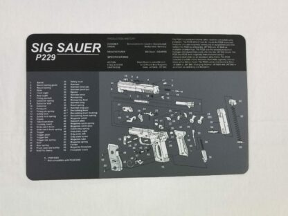 Sig Sauer P229 Pistol Build Mat
