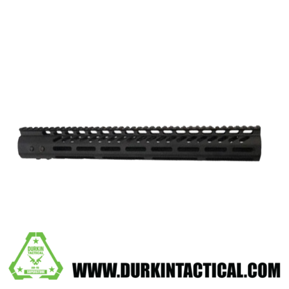 15" ULTRA LIGHTWEIGHT THIN M-LOK SYSTEM FREE FLOATING HANDGUARD WITH MONOLITHIC TOP RAIL (.308 CAL)
