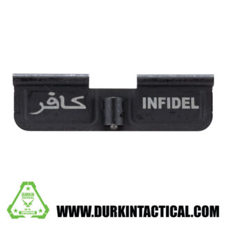 Laser Engraved Ejection Port Dust Cover - Infidel