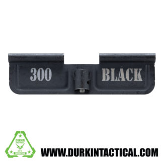Laser Engraved Ejection Port Dust Cover - 300 Black