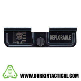 Laser Engraved Ejection Port Dust Cover - Deplorable