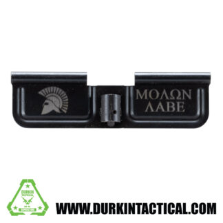 Laser Engraved Ejection Port Dust Cover - Spartan Helmet