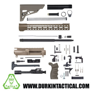 20" 5.56/.223 FDE AR-15 Rifle Build Kit