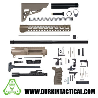 24" 5.56/.223 FDE AR-15 Rifle Build Kit