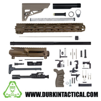 24" 5.56/.223 FDE AR-15 Rifle Build Kit