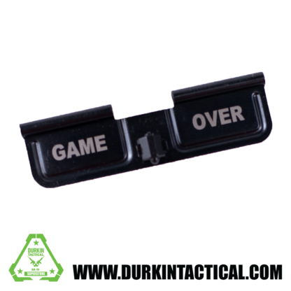 Laser Engraved Ejection Port Dust Cover - Game Over