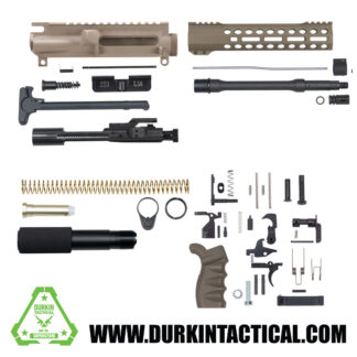 10.5" 5.56/.223 FDE AR-15 Pistol Build Kit