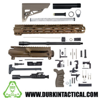 16" 5.56/.223 FDE AR-15 Rifle Build Kit