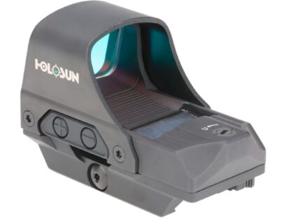 Holosun HE510C-GR Elite Reflex Sight 1x Selectable Green Reticle Picatinny-Style Quick-Release Mount Solar-Battery Powered Matte Back