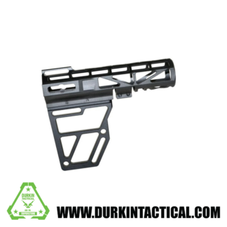 Skeletonized AR Pistol Brace - BLACK
