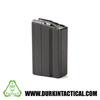 ASC LR-308 7.62 SR-25 Mag 5 Round Stainless Steel Black