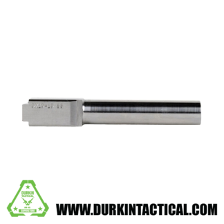9mm Glock 19 Replacement Barrel | Stainless Steel Finish | UNTHREADED | UNBRANDED