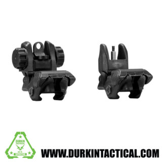 Gen2 Black Tactical Smart Polymer Front/Rear Combo Set - Picatinny/Weaver