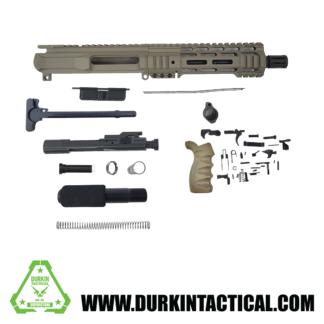 7.5" 300 Blackout FDE Quadzilla AR-15 Pistol Build Kit