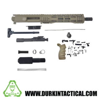 10.5" 300 Blackout FDE Quadzilla AR-15 Pistol Build Kit
