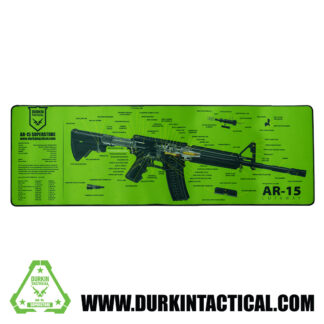 Durkin Tactical Premium Jumbo AR-15 Build Mat - Green