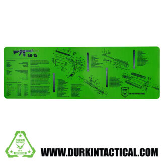Durkin Tactical AR15 Build Mat - Durkin Green