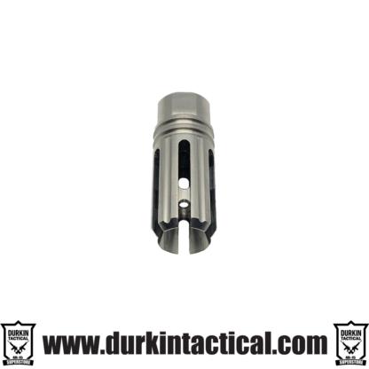 1/2x28 6-slot Muzzle Brake Stainless Steel USA made