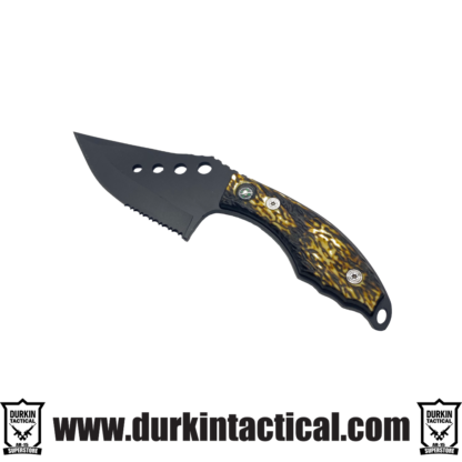Knife, Wide Saw Tooth | Black