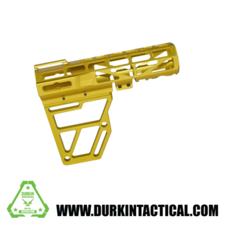 Presma Skeletonized AR Pistol Brace - Gold