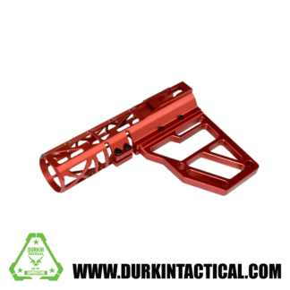 Presma Skeletonized AR Pistol Brace - Red