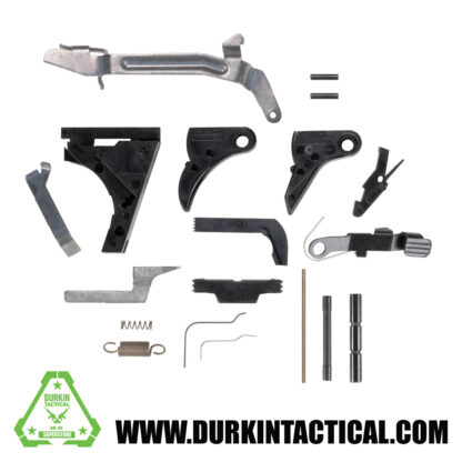 Polymer80 9MM Frame Parts Kit Complete with a Trigger Assembly - Black (g17, g19, g26)