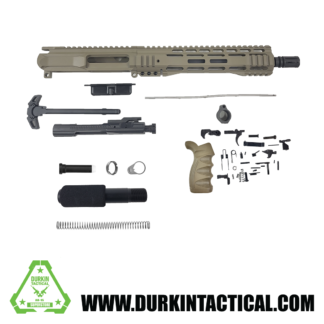 10.5" 300 Blackout FDE Quadzilla AR-15 Pistol Build Kit