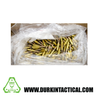 5.56 Winchester Ammo, Centerfire Cartridges, M855 Green Tip, 62 Grain FMJ, 3060 FPS, 100 Round Bag