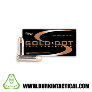 38 Special+P, Speer LE Gold Dot, 125 Grain, GDHP Ammo, 50 Round