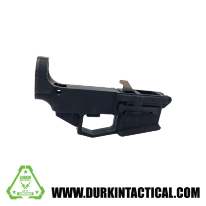 9MM AR9 80% Polymer Lower Receiver with Extractor and Mag Release