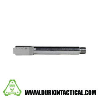 9MM Glock 17 Replacement Barrel Stainless Steel Finish THREADED