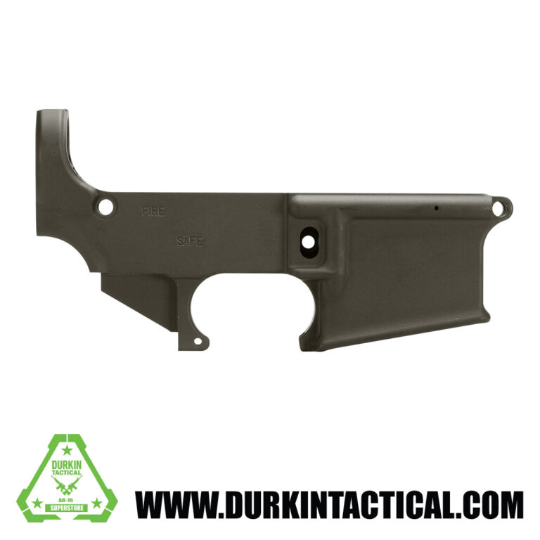 AR-15 80% Cerakote Lower Receiver - OD Green - Durkin Tactical