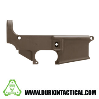 AR-15 80% Cerakote Lower Receiver - Burnt Bronze