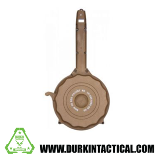 RWB 9mm 50 Round Drum Magazine - Desert Tan