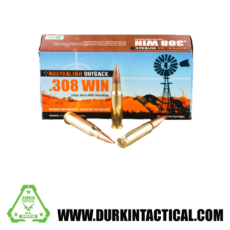 Australian Outback | .308 Winchester | 168 gr. | Sierra MatchKing HBPT - 20 Rounds