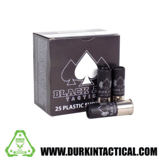 Black Aces Tactical | Buckshot | 1.2 oz. | 12 Gauge | 2.75 inches | 25 Cartridges