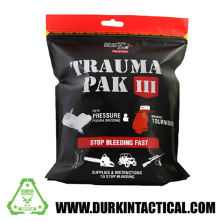 Trauma Pak III w/ Pressure Trauma Dressing & Swat-T Tourniquet