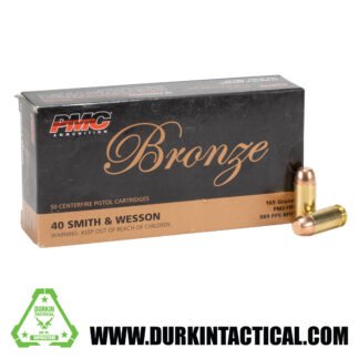 PMC Bronze .40 Caliber | Smith & Wesson | 165 gr | FMJ