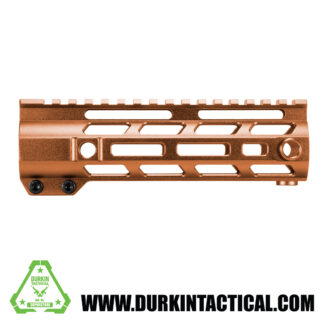 AR-15 7" MLOK Handguard, Orange