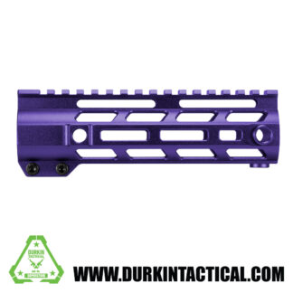 AR-15 7" MLOK Handguard, Purple