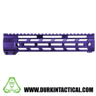 AR-15 10" MLOK Handguard, Purple