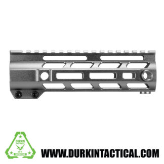 AR-15 7" MLOK Handguard, Silver