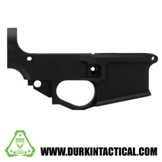 AR-15 Lower Receiver 80% Black Anodized Billet