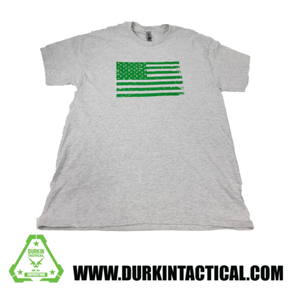 Durkin Tactical Flag Ash Tee Shirt
