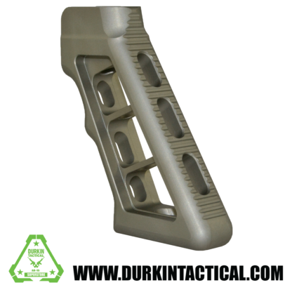 Skeletonized Rear Pistol Style Grip Tan Anodized Aluminum