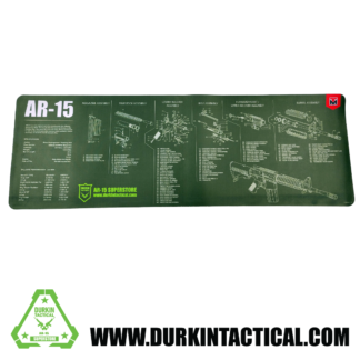 Durkin Tactical AR-15 OD Green Gun Cleaning Mat 36"x12"